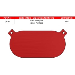 Blank Baseplate For JC30 Air Filter Elements