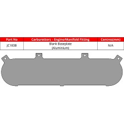 ITG Blank Base Plate for JC100 Air Filter Element